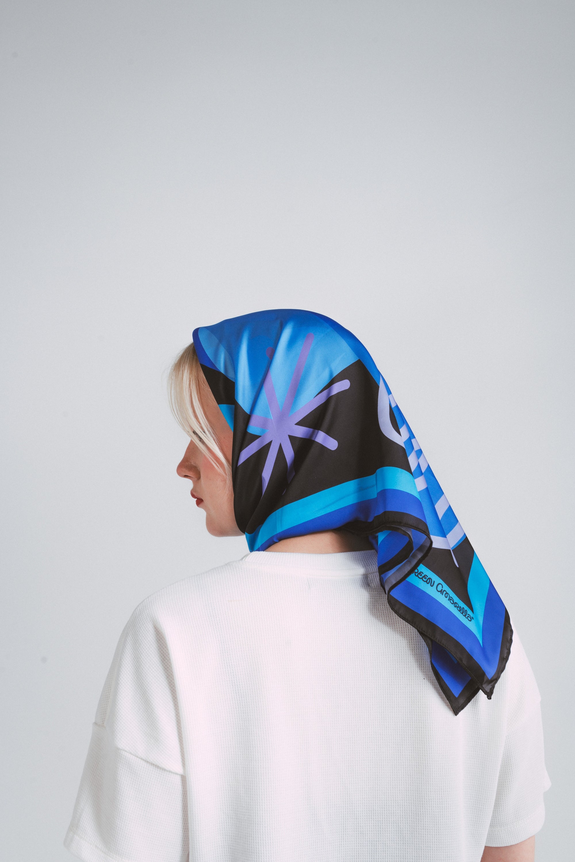 Pañoleta Grande - Negro Medianoche