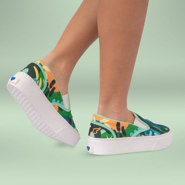 Tenis SlipOn Verde Sumapaz