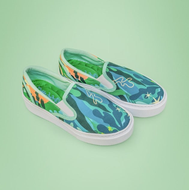 Tenis SlipOn Verde Sumapaz