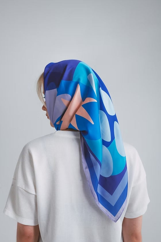 Pañoleta Grande - Morado Alba