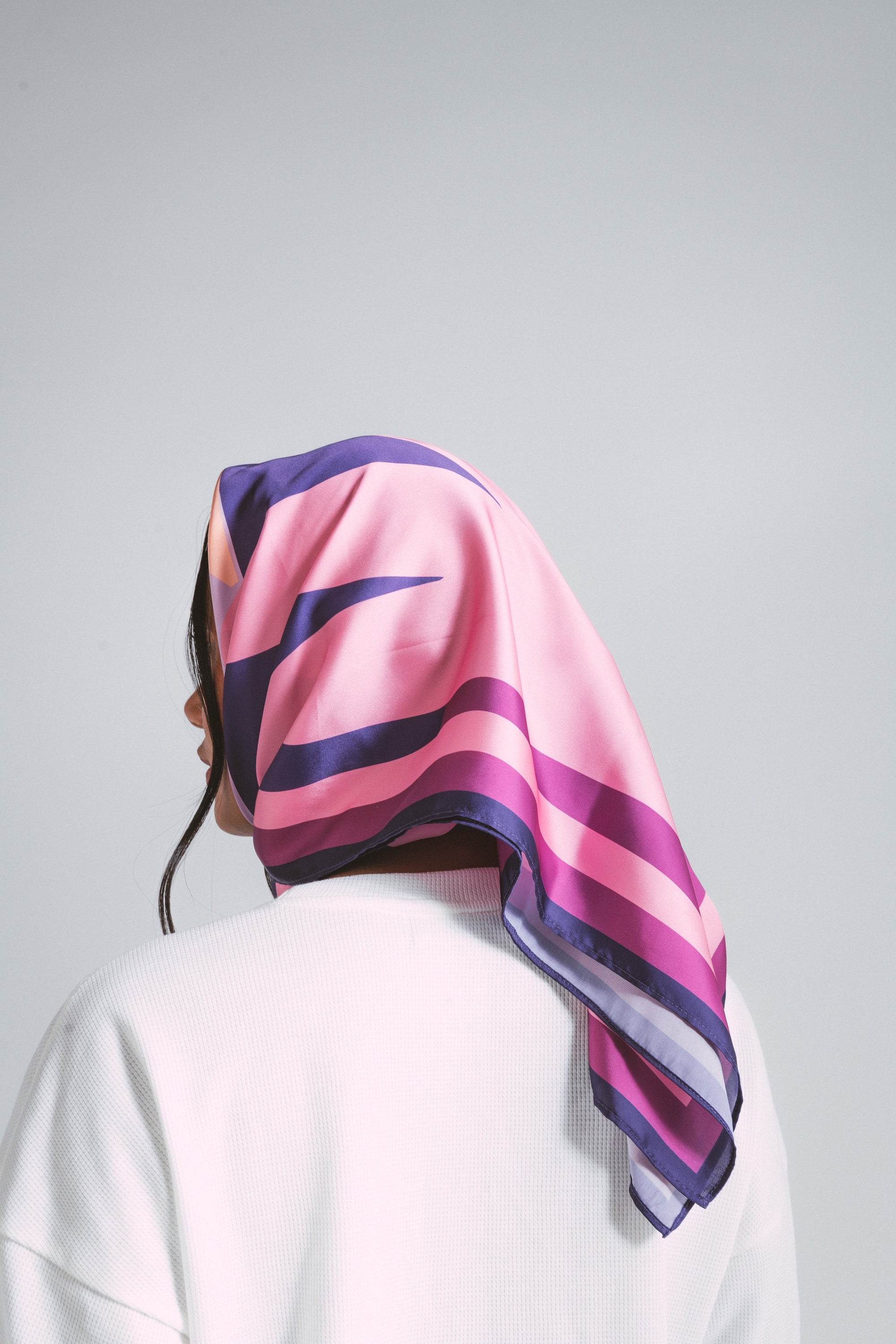 Pañoleta Grande - Rosa Aura