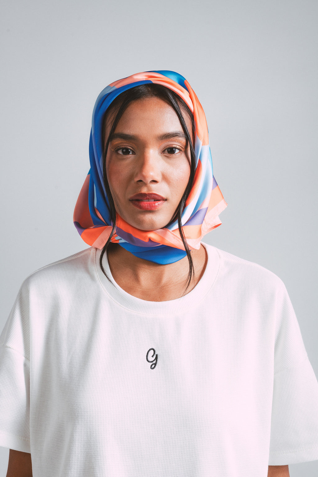 Pañoleta Grande - Naranja Solar