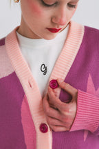 Cardigan Rosa Aura