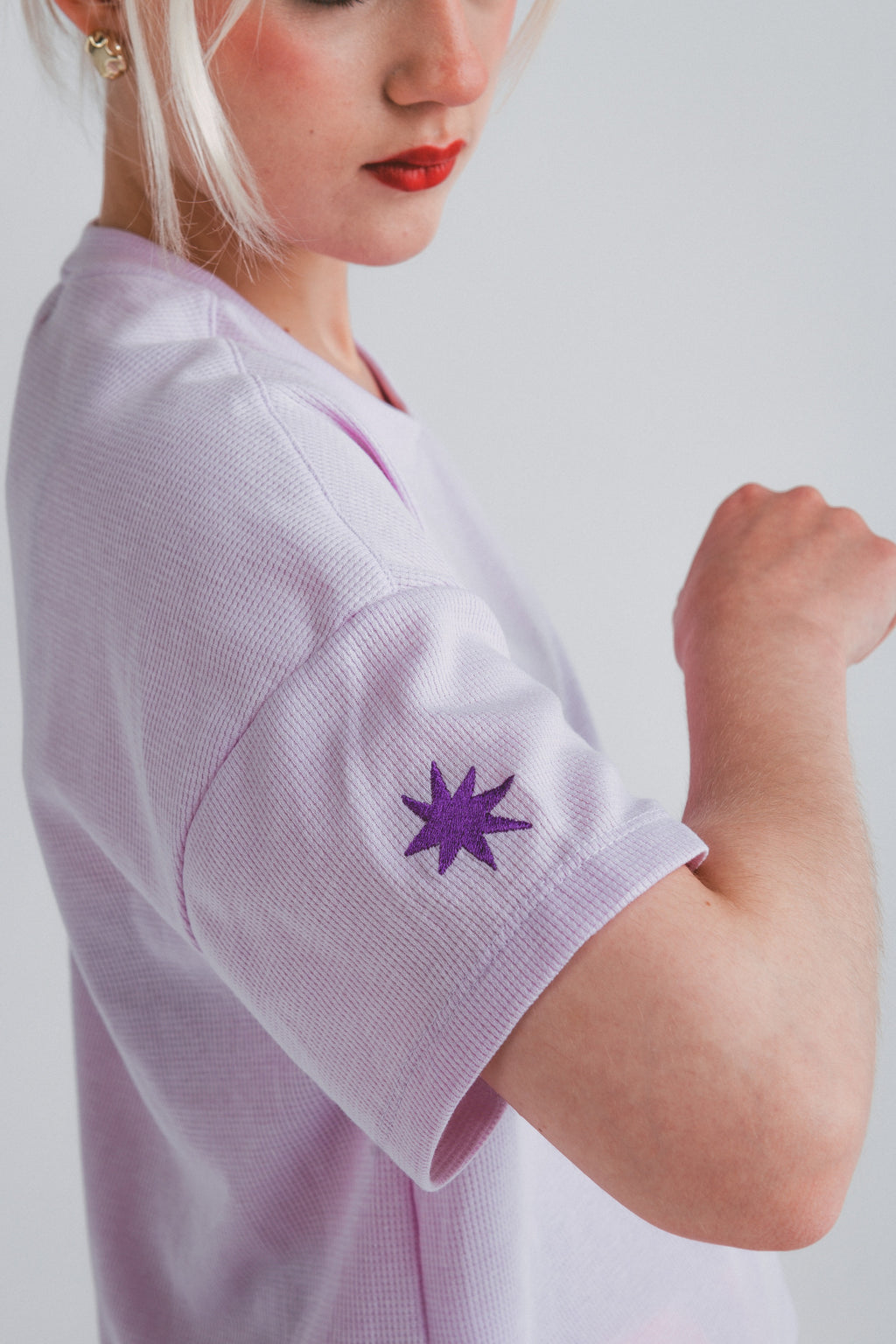 Star t-shirt - Lila