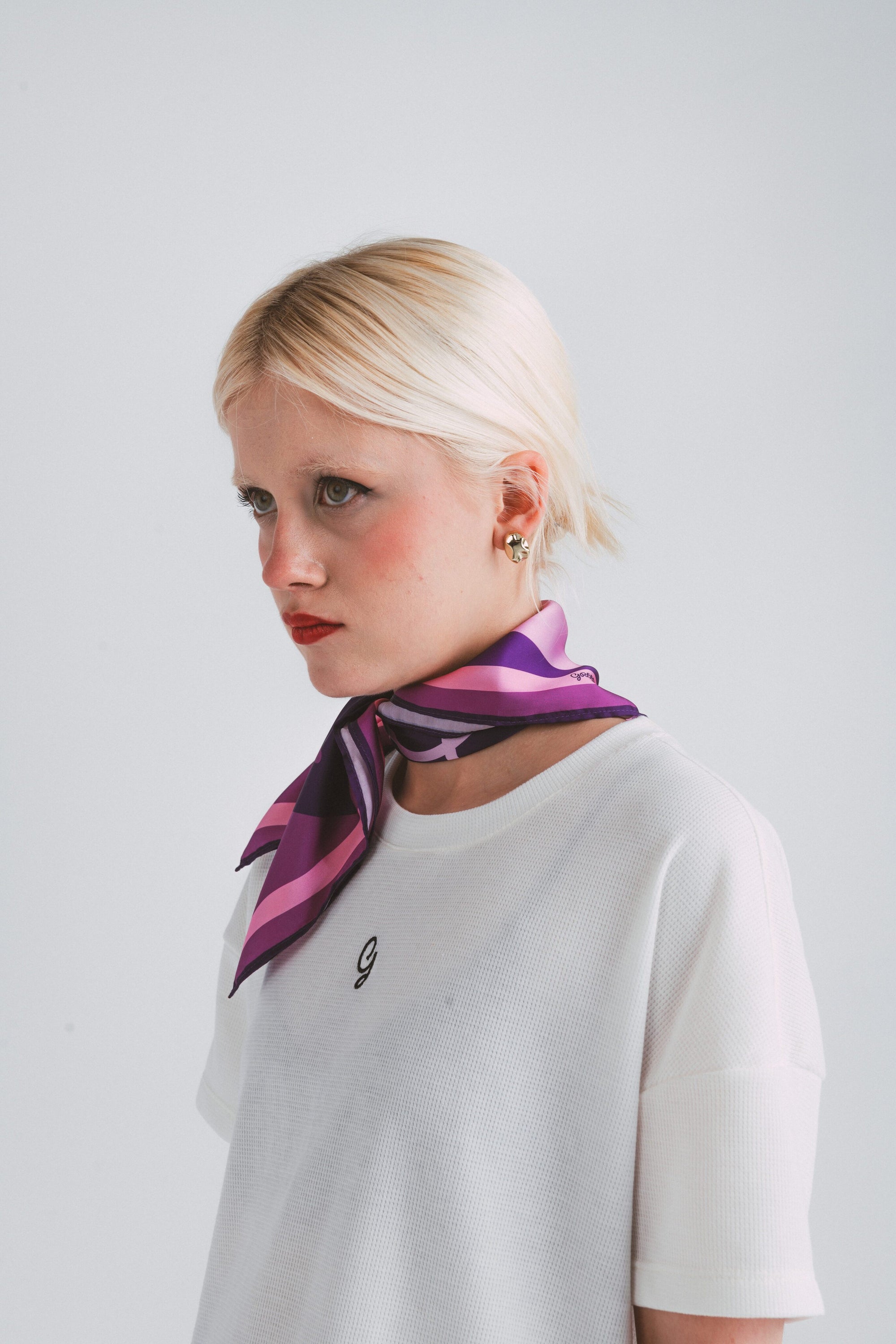 Pañoleta Mini - Rosa Aura