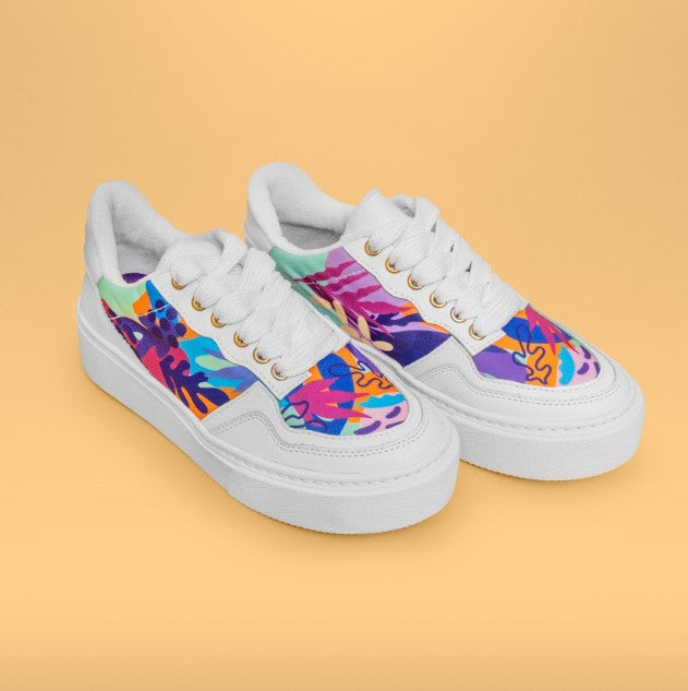 Tenis PumpIt Morado Cartagena