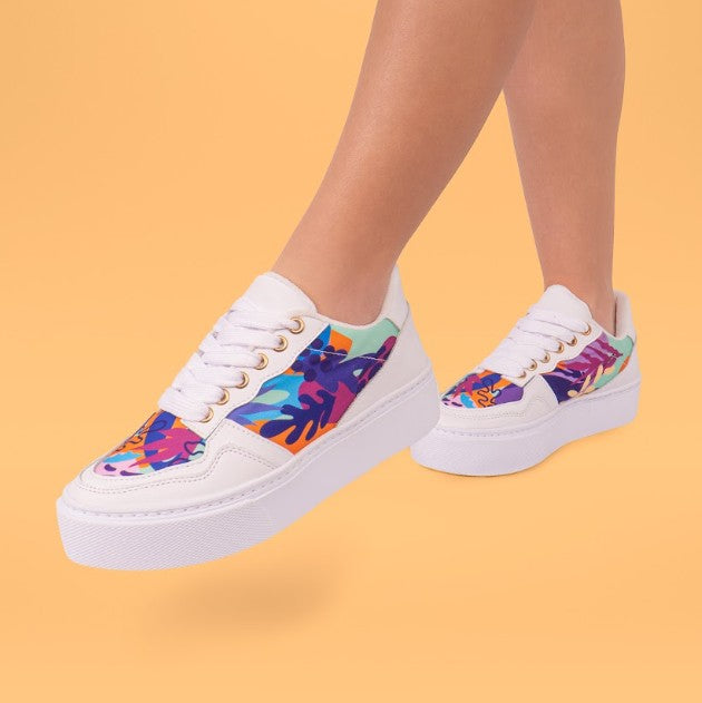 Tenis PumpIt Morado Cartagena