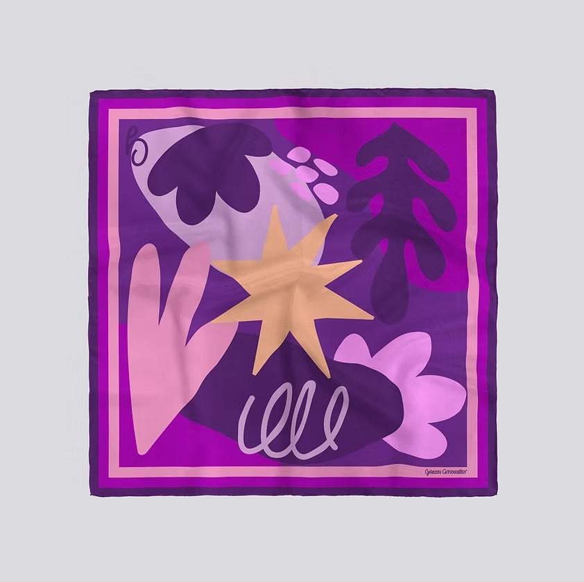 Pañoleta Mini - Rosa Aura